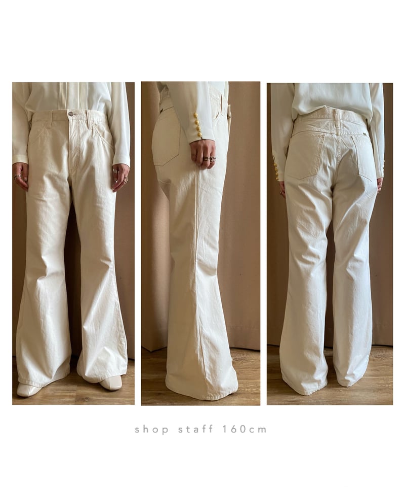 vintage cotton flare pants
