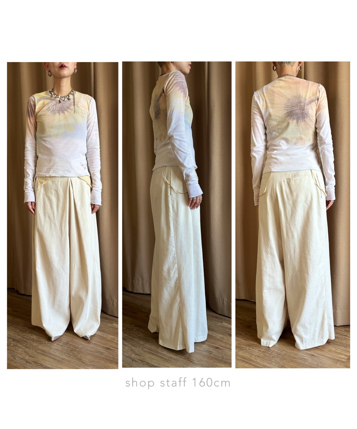 cop copine コプコピンヌ　ジレ cop.copine PARIS graphic tops-4877-9 | COLLENTE