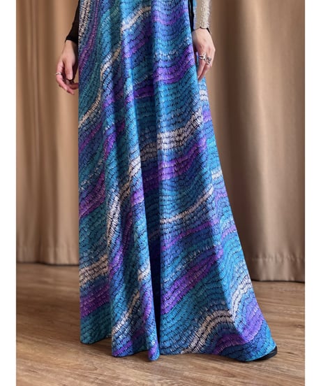 POMPADOUR import maxi dress-4599-3
