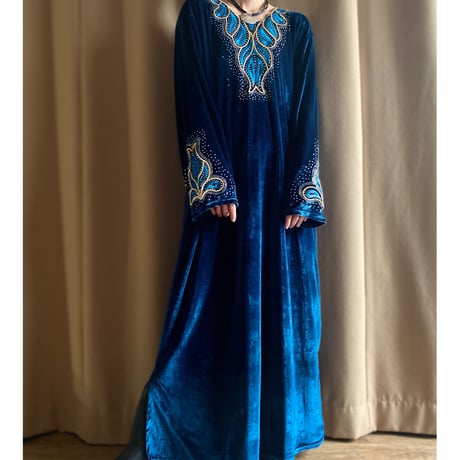 embroidery designr ethnic vintage dress-3792-12