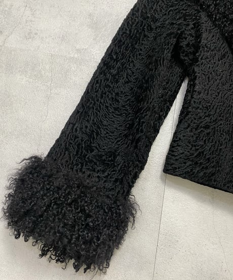 EMBA black mink fur volume jacket-3719-10
