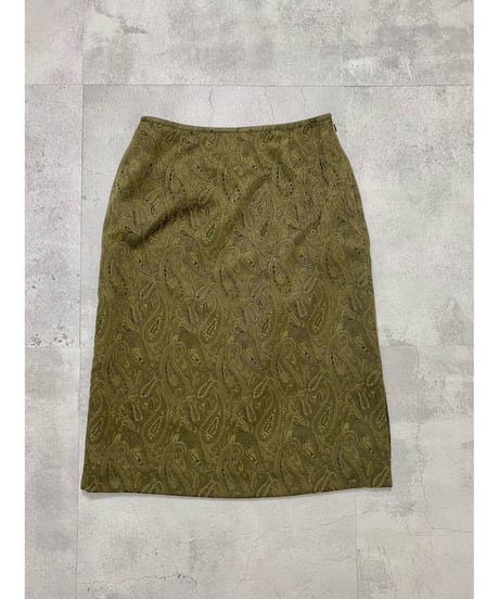 J.PRESS jacquard fabric skirt-3055-10