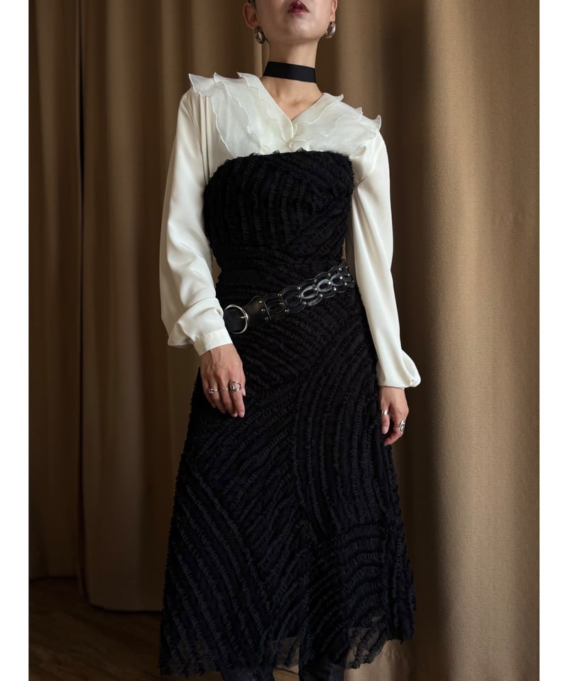 BCBGmaxazria　 Tulleドレスワンピース 細めMサイズ BCBGmaxazria Tulleドレスワンピース 細身なMサイズ☆