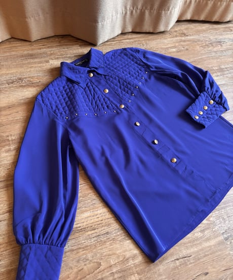 Louis Feraud SET quilting design import shirt-4609-4