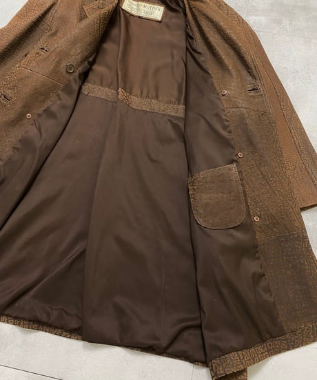 MADE IN TURKEY over size lamskin jacket-3881-12