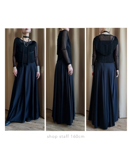 fringe design import maxi dress-4558-2