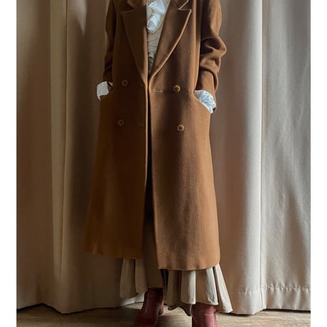 classical camel chester coat-3795-12