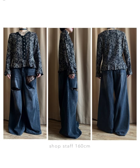 paisley pattern fairy grunge tops-4613-4