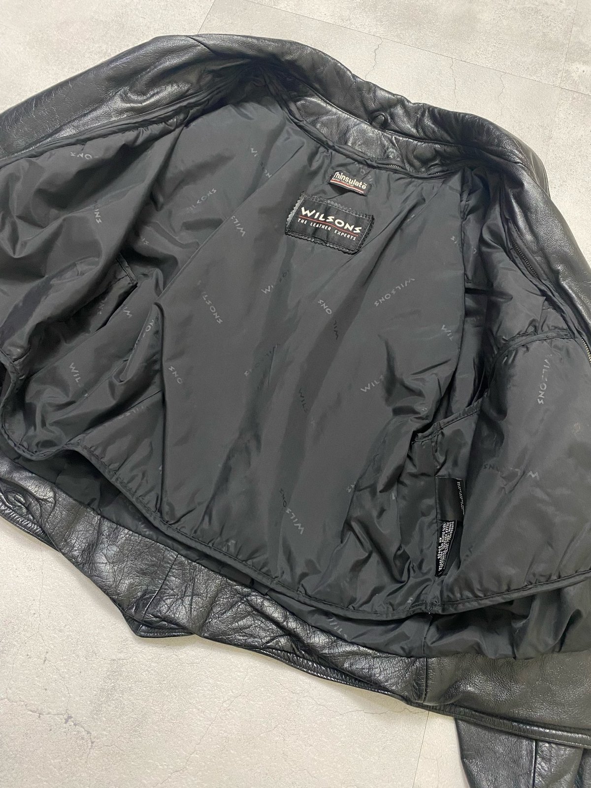 Wilsons thinsulate leather jacket on sale