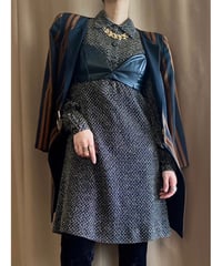 glitter design rétro dress-3740-11
