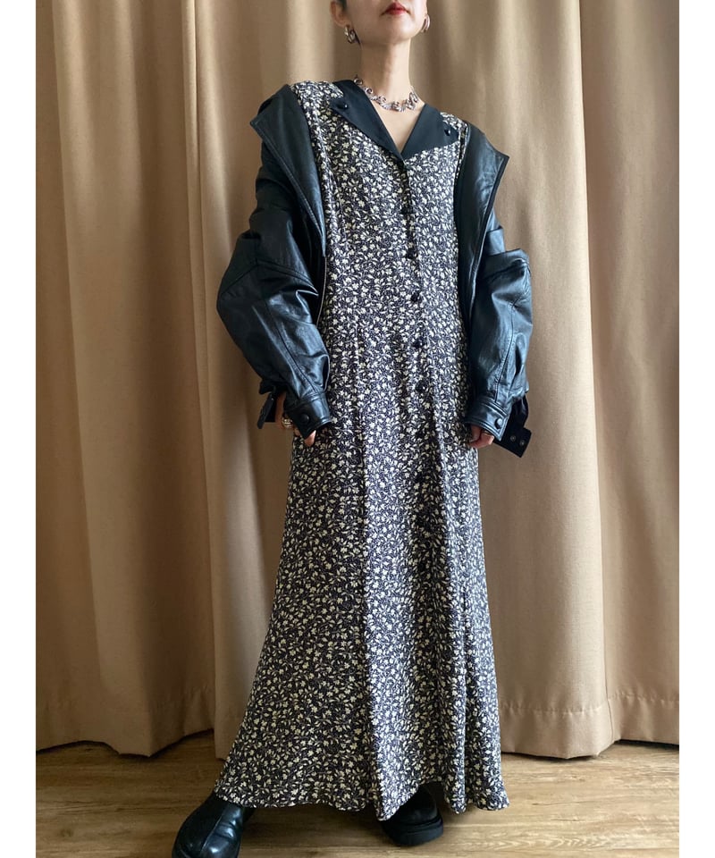 Mac Scott floral import maxi dress-3747-11 | CO...