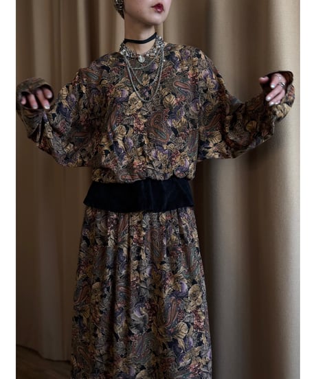 MADE IN U.S.A. PATTYONEIL long dress-4607-4