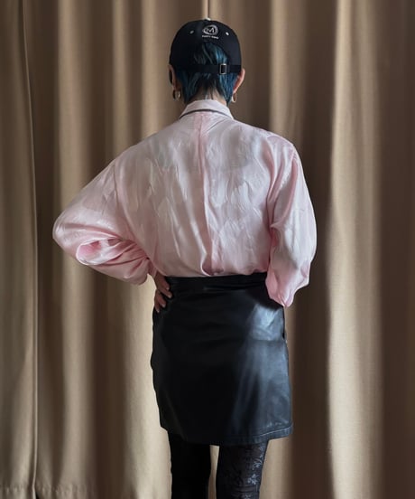 MADE IN U.S.A. pastel pink shirt-4510-1