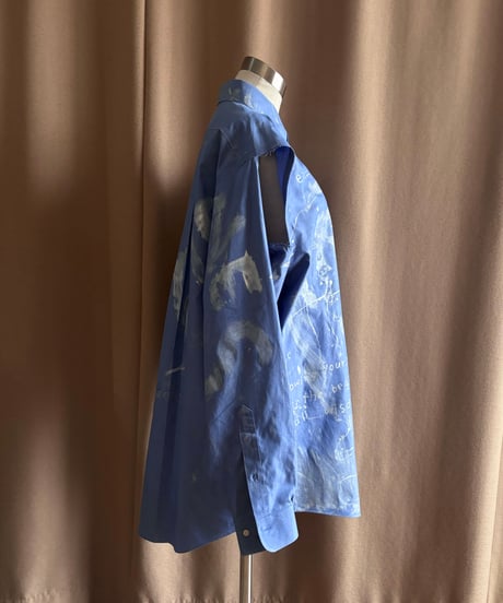 【RE:ART】hand paint remake shirt-4604-3