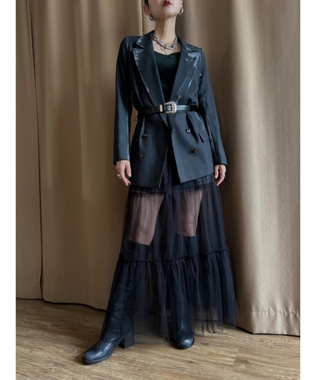 【RE:ART】hand paint remake tailored jacket-4605-3