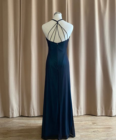 MADE IN U.S.A. stretch maxi dress-4250-7