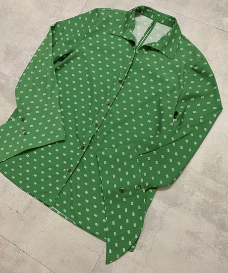 light green color skipper shirt-3721-10
