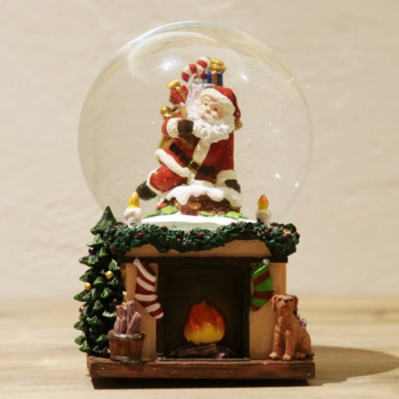 スノードーム││サンタが煙突に│123 スノードーム││サンタが煙突に│123 WEB限定】スノードーム
