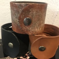 オリジナル　発掘レザーバングル