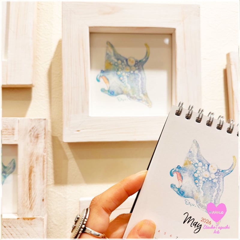 原画：May2026 | EtsukoTaguchiArt Gallery