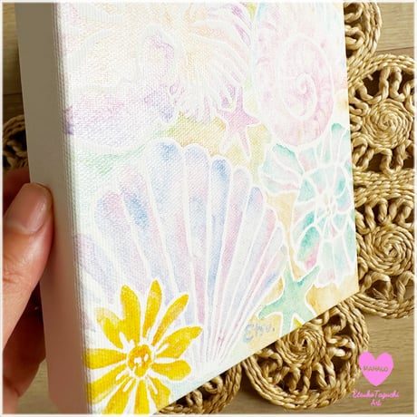 Canvas wall art：10thAnniversaryShell　キャンバスウオールアート