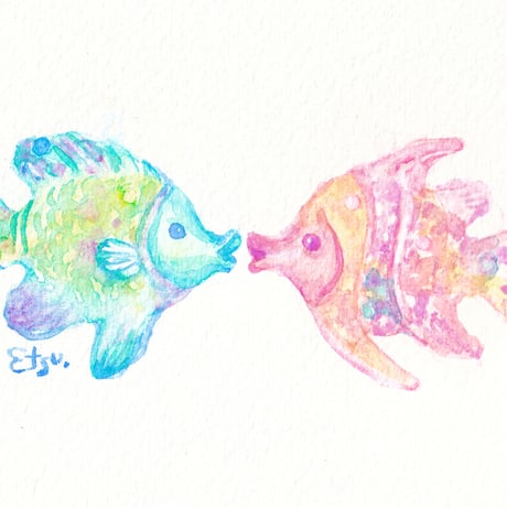 CATEGORY Original picture原画 | EtsukoTaguchiArt