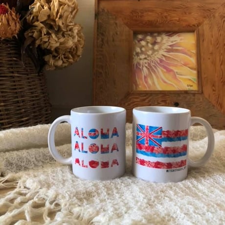 HAWAII ALOHAマグカップ