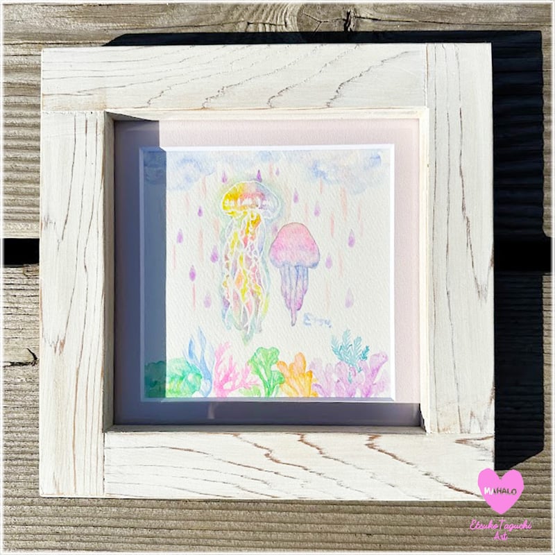 原画：6月雨海月 | EtsukoTaguchiArt Gallery