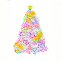 原画：12月お魚Tree
