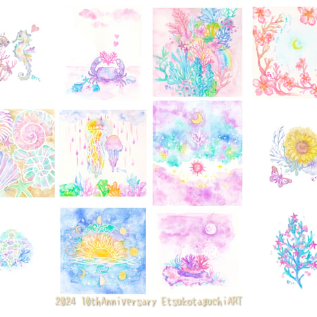 原画：4月Cherry coral