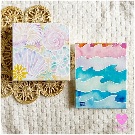 Canvas wall art：10thAnniversaryShell　キャンバスウオールアート