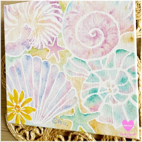 Canvas wall art：10thAnniversaryShell　キャンバスウオールアート