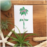 Aloha Green palm tree