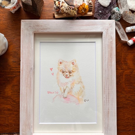 OrderART・17.5×23.5size　大切な家族の絵を描きます♡