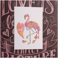 Love Flamingo