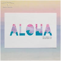 namiALOHAポストカード