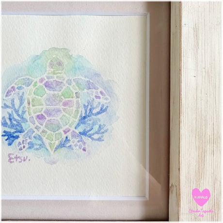 原画：9月Blue Turtle