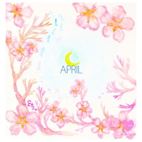 原画：4月Cherry coral