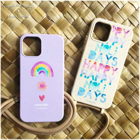 ECO iPhoneケース：no rain no rainbou