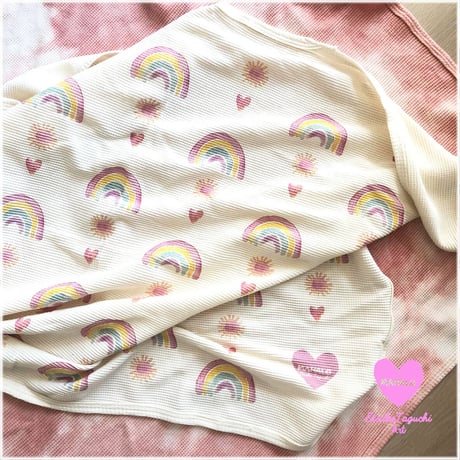 S.O.S×Etsu　rainbow・SUN・heart　サーマルブランケット