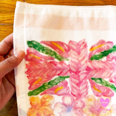 HAWAIIFlowerタオル34×37.5