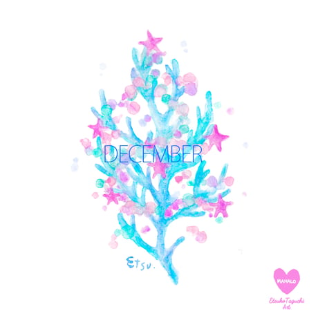 原画：12月Coral　Tree
