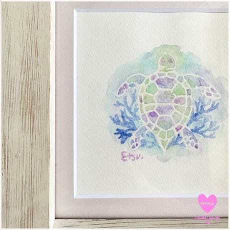 原画：9月Blue Turtle