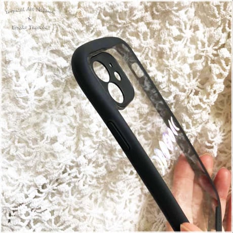 月満ち欠け　グリップiPhoneケース