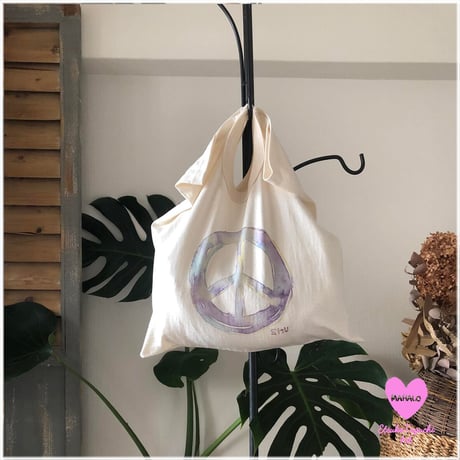 S.O.S×Etsu　PEACE　OAT BAG