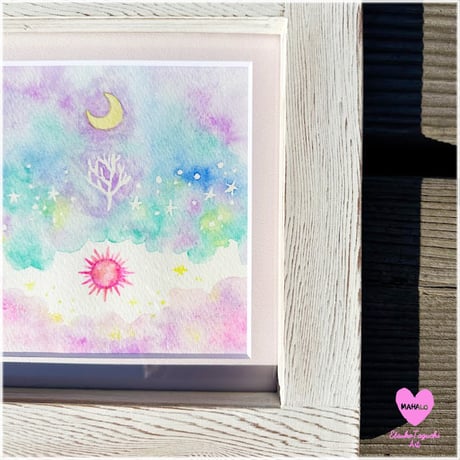 原画：7月 July sky