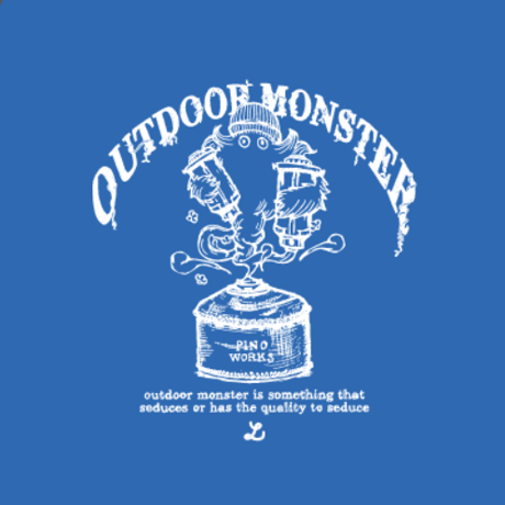 OUTDOORMONSTER×pinoworks DOG-T(5Lサイズ)