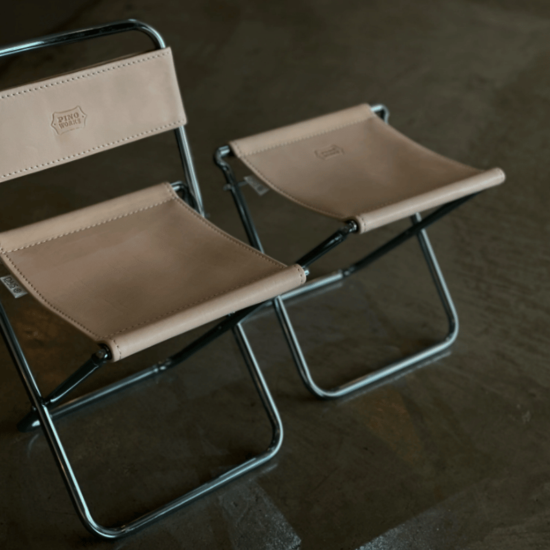 DAIS PINOWORKS ピクニックスツール レザー DAIS×PW PICNIC LEATHER CHAIR | pinoworks