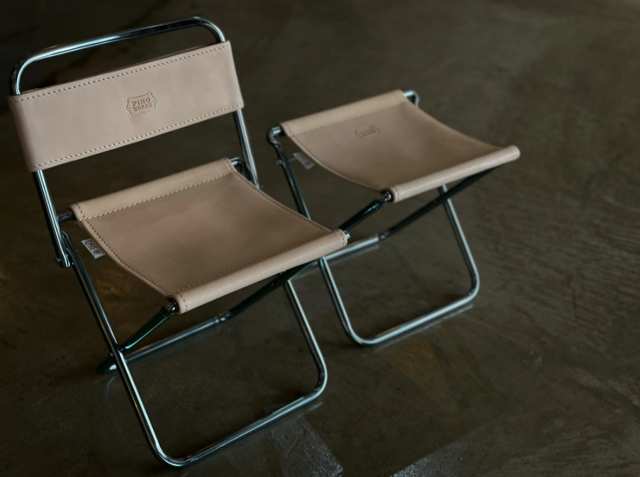 DAIS×PW PICNIC LEATHER CHAIR | pinoworks