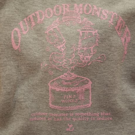 OUTDOORMONSTER×pinoworks DOG-T(6Lサイズ)